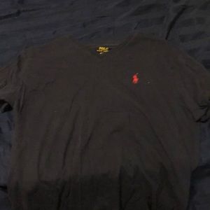 Polo Ralph Lauren v neck navy blue